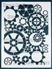 Gears Stencil