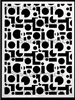 Squares and Dots 9 Stencil