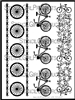 Bicycle Borders Stencil