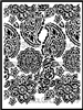 Paisley Floral Repeat Stencil