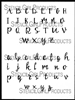 Brush Alphabet