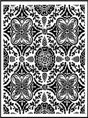 Tapestry Stencil | Kristie Taylor | StencilGirl Products