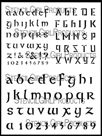 Celtic Alphabet