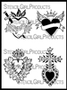 Four Sacred Hearts