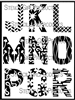 ATC Mixup Alphabet J through R - Barnes