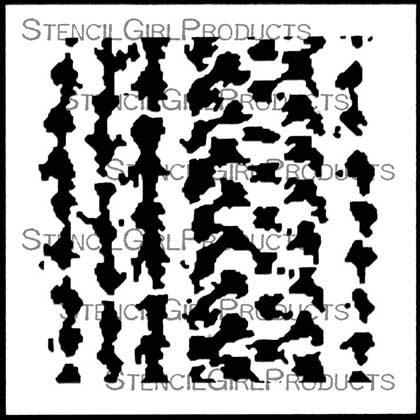 2x2 Rib Knit Mini Stencil | Pam Carriker | StencilGirl Products