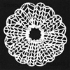 Chevron Doily Mask Stencil