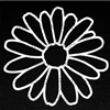 Doodle It Daisy Stencil