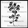 Eucalyptus Stems Stencil Small